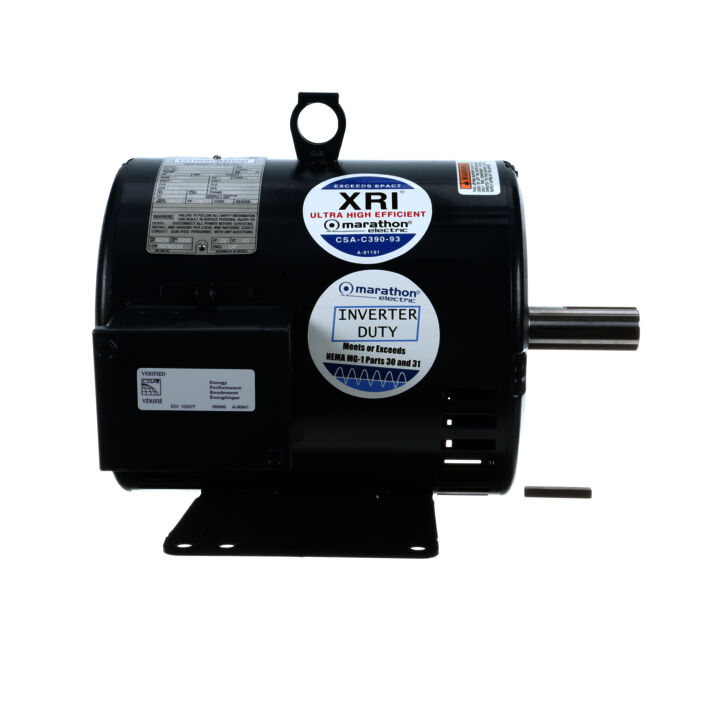 General Purpose Motor, 5 HP, 3 Ph, 60 Hz, 575 V, 3600 RPM, 182T Frame, DP