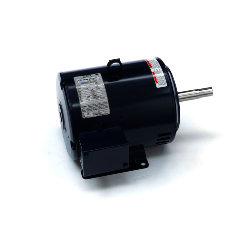 Close-Coupled Pump Motor, 5 & 3 HP, 3 Ph, 60 & 50 Hz, 230/460 & 190/380 V, 3600 & 3000 RPM, 182JM Frame, DP