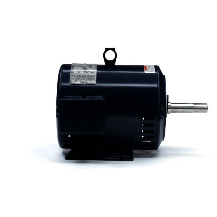 Close-Coupled Pump Motor, 5 & 3 HP, 3 Ph, 60 & 50 Hz, 230/460 & 190/380 V, 3600 & 3000 RPM, 182JM Frame, DP