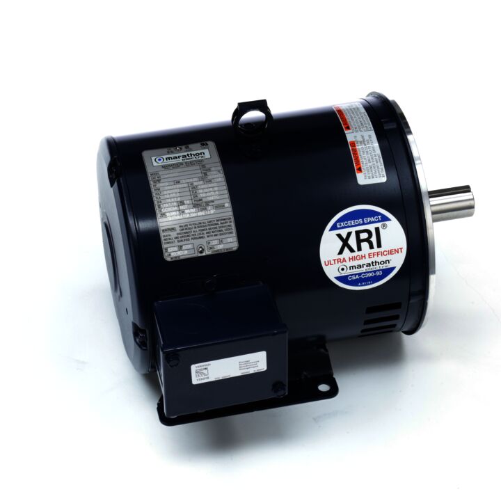 General Purpose Motor, 5 & 3 HP, 3 Ph, 60 & 50 Hz, 230/460 & 190/380 V, 3600 & 3000 RPM, 182TC Frame, DP