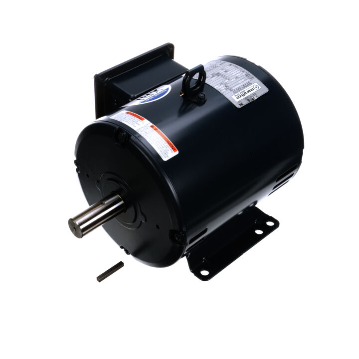 General Purpose Motor, 3 HP, 3 Ph, 60 Hz, 200-208 V, 1800 RPM, 182T Frame, DP