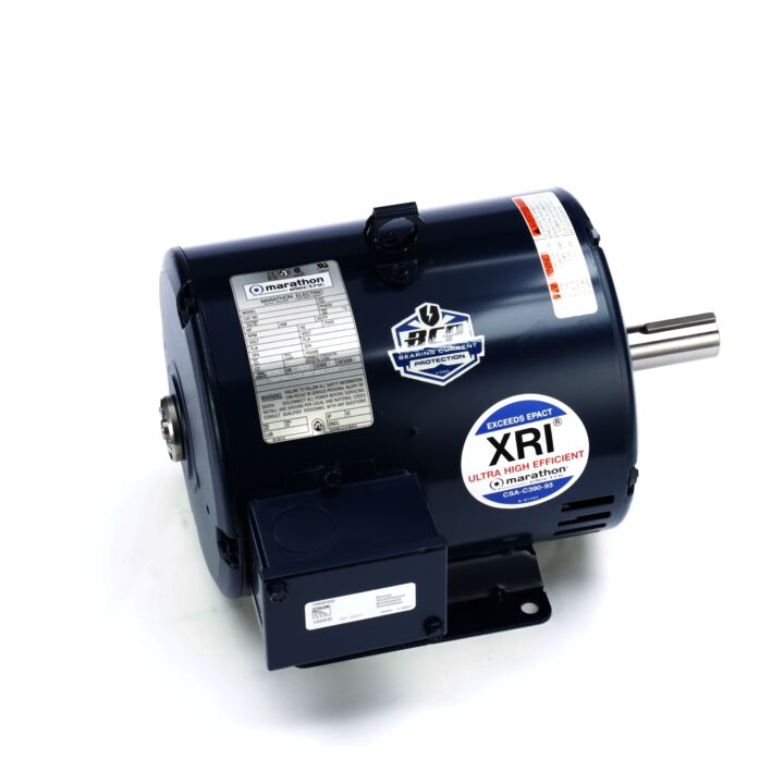 General Purpose Motor, 3 & 2 HP, 3 Ph, 60 & 50 Hz, 230/460 & 190/380 V, 1800 & 1500 RPM, 182T Frame, DP