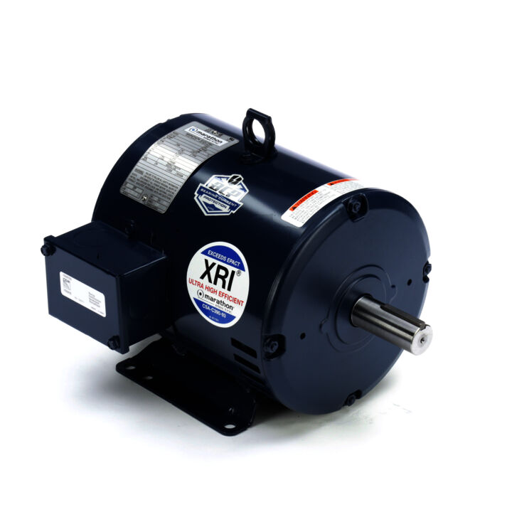 General Purpose Motor, 3 & 2 HP, 3 Ph, 60 & 50 Hz, 230/460 & 190/380 V, 1800 & 1500 RPM, 182T Frame, DP