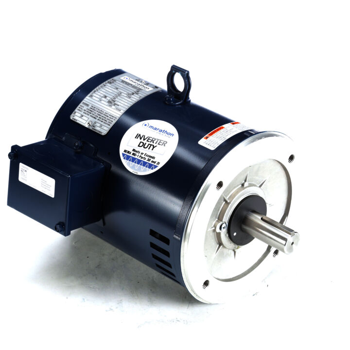 General Purpose Motor, 3 HP, 3 Ph, 60 Hz, 230/460 V, 1800 RPM, 182TC Frame, DP