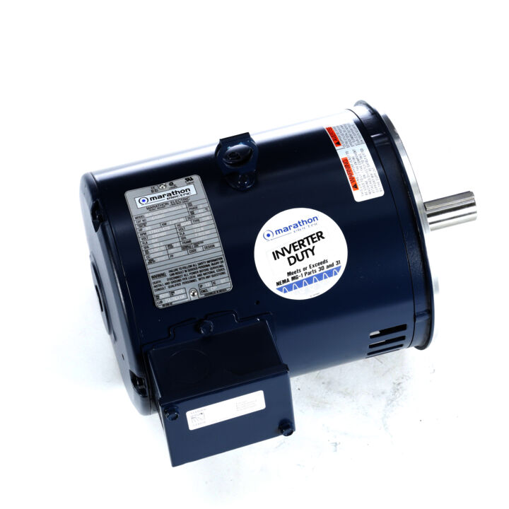 General Purpose Motor, 3 HP, 3 Ph, 60 Hz, 230/460 V, 1800 RPM, 182TC Frame, DP