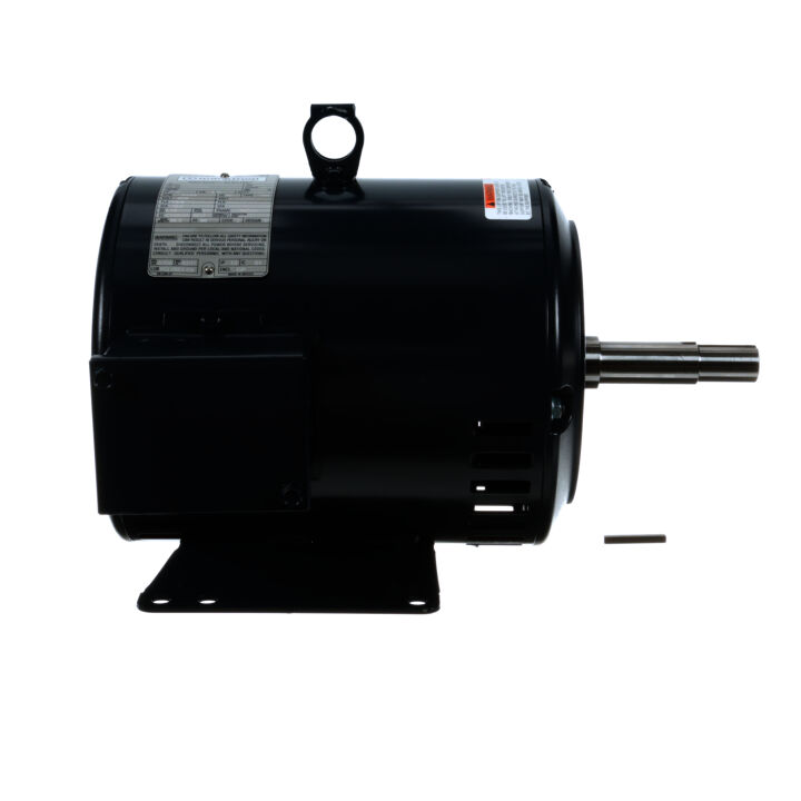 Close-Coupled Pump Motor, 5 HP, 3 Ph, 60 Hz, 200 V, 3600 RPM, 182JM Frame, DP