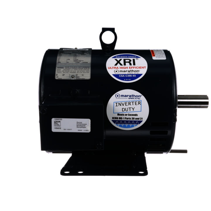 General Purpose Motor, 3 & 2 HP, 3 Ph, 60 & 50 Hz, 230/460 & 190/380 V, 1800 & 1500 RPM, 182T Frame, DP