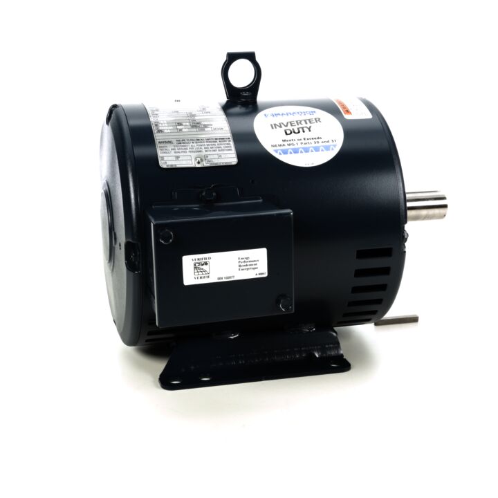 General Purpose Motor, 1.50 HP, 3 Ph, 60 Hz, 200 V, 1200 RPM, 182T Frame, DP
