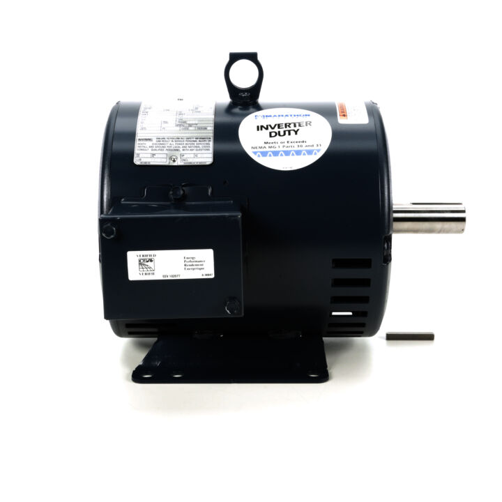 General Purpose Motor, 1.50 HP, 3 Ph, 60 Hz, 200 V, 1200 RPM, 182T Frame, DP