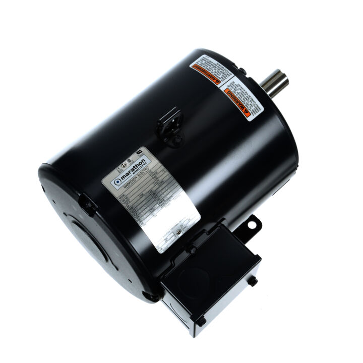 General Purpose Motor, 1.50 & 1 HP, 3 Ph, 60 & 50 Hz, 230/460 & 190/380 V, 1200 & 1000 RPM, 182T Frame, DP