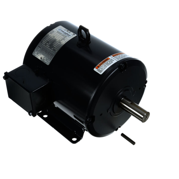 General Purpose Motor, 1.50 & 1 HP, 3 Ph, 60 & 50 Hz, 230/460 & 190/380 V, 1200 & 1000 RPM, 182T Frame, DP