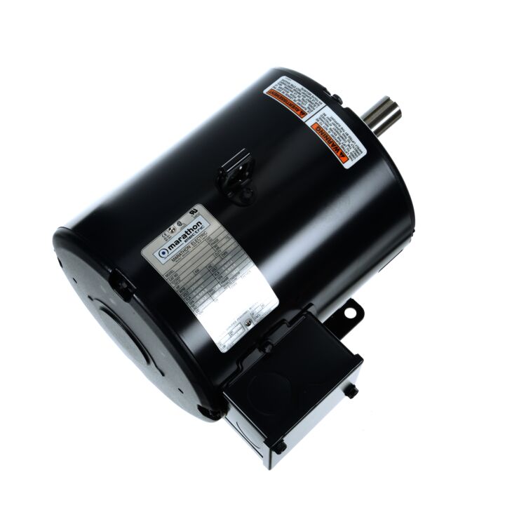 General Purpose Motor, 1.50 & 1 HP, 3 Ph, 60 & 50 Hz, 230/460 & 190/380 V, 1200 & 1000 RPM, 182T Frame, DP