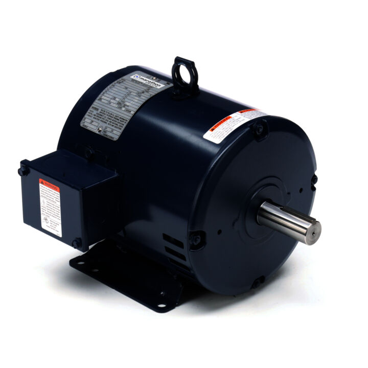 Multispeed Motor, 2 & 0.89 HP, 3 Ph, 60 & 60 Hz, 460 & 460 V, 1800 & 1800 RPM, 182T Frame, DP