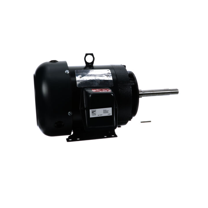 Close-Coupled Pump Motor, 3 HP, 3 Ph, 60 Hz, 575 V, 3600 RPM, 182JP Frame, TEFC