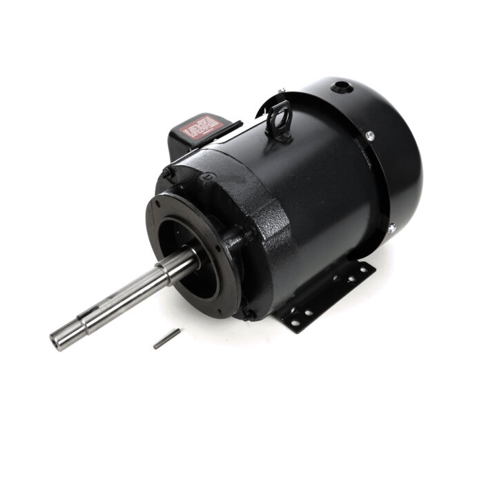 Close-Coupled Pump Motor, 3 & 2 HP, 3 Ph, 60 & 50 Hz, 230/460 & 190/380 V, 3600 & 3000 RPM, 182JP Frame, TEFC