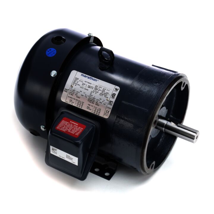 General Purpose Motor, 3 & 2 HP, 3 Ph, 60 & 50 Hz, 230/460 & 190/380 V, 1800 & 1500 RPM, 182TC Frame, TEFC