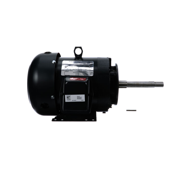 Close-Coupled Pump Motor, 3 HP, 3 Ph, 60 Hz, 575 V, 3600 RPM, 182JP Frame, TEFC