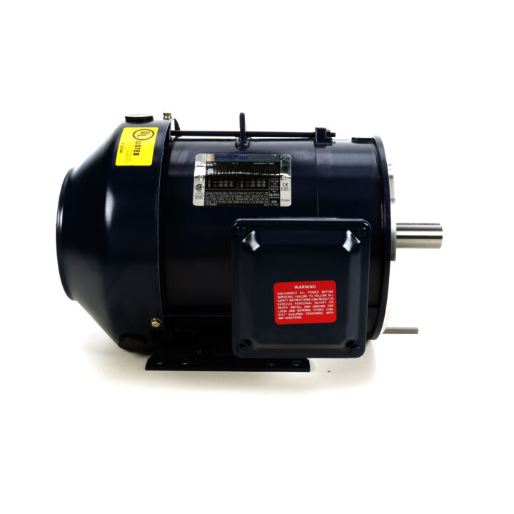 General Purpose Motor, 3 & 2 HP, 3 Ph, 60 & 50 Hz, 230/460 & 190/380 V, 3600 & 3000 RPM, 182TC Frame, TEFC