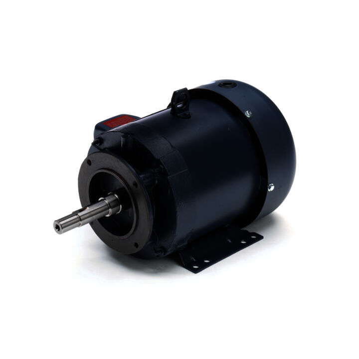 Close-Coupled Pump Motor, 3 & 2 HP, 3 Ph, 60 & 50 Hz, 230/460 & 190/380 V, 1800 & 1500 RPM, 182JM Frame, TEFC