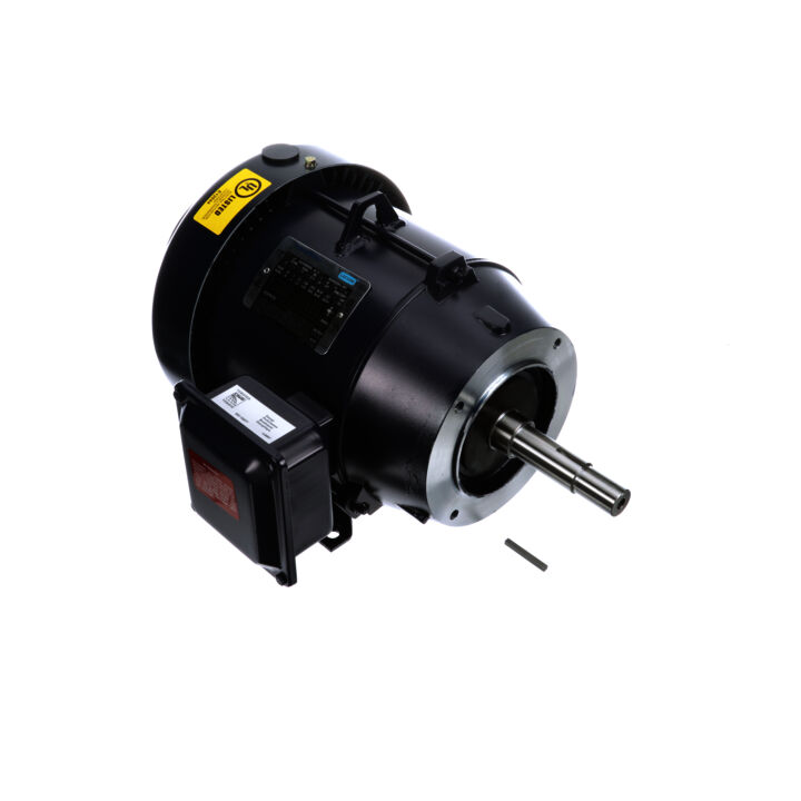 Close-Coupled Pump Motor, 3 & 2 HP, 3 Ph, 60 & 50 Hz, 230/460 & 190/380 V, 3600 & 3000 RPM, 182JM Frame, TEFC