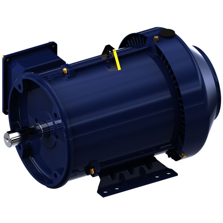 General Purpose Motor, 2 & 1.50 HP, 3 Ph, 60 & 50 Hz, 230/460 & 190/380 V, 1200 & 1000 RPM, 184TC Frame, TEFC