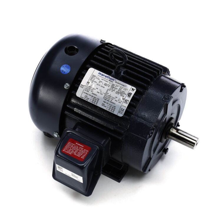 General Purpose Motor, 3 & 2 HP, 3 Ph, 60 & 50 Hz, 230/460 & 190/380 V, 3600 & 3000 RPM, 182T Frame, TEFC