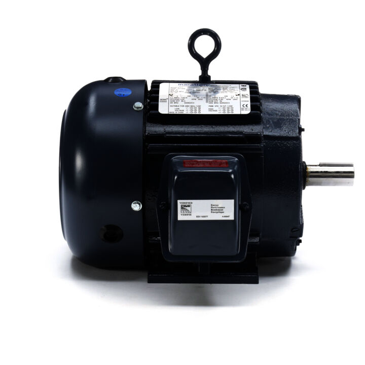 General Purpose Motor, 3 & 2 HP, 3 Ph, 60 & 50 Hz, 230/460 & 190/380 V, 3600 & 3000 RPM, 182T Frame, TEFC