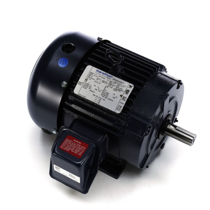 General Purpose Motor, 3 HP, 3 Ph, 60 Hz, 575 V, 1800 RPM, 182T Frame, TEFC