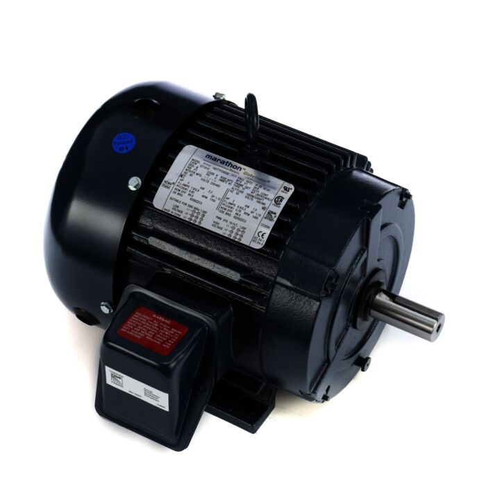 General Purpose Motor, 3 & 2 HP, 3 Ph, 60 & 50 Hz, 230/460 & 190/380 V, 1800 & 1500 RPM, 182T Frame, TEFC
