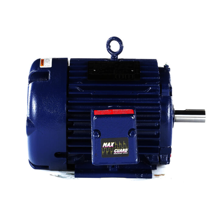 Severe Duty Motor, 3 & 2 HP, 3 Ph, 60 & 50 Hz, 230/460 & 190/380 V, 1800 & 1500 RPM, 182T Frame, TEFC