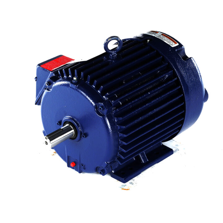 Severe Duty Motor, 3 & 2 HP, 3 Ph, 60 & 50 Hz, 230/460 & 190/380 V, 1800 & 1500 RPM, 182T Frame, TEFC