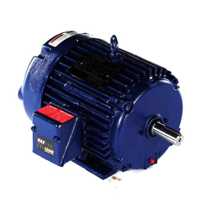 Severe Duty Motor, 3 & 2 HP, 3 Ph, 60 & 50 Hz, 230/460 & 190/380 V, 1800 & 1500 RPM, 182T Frame, TEFC