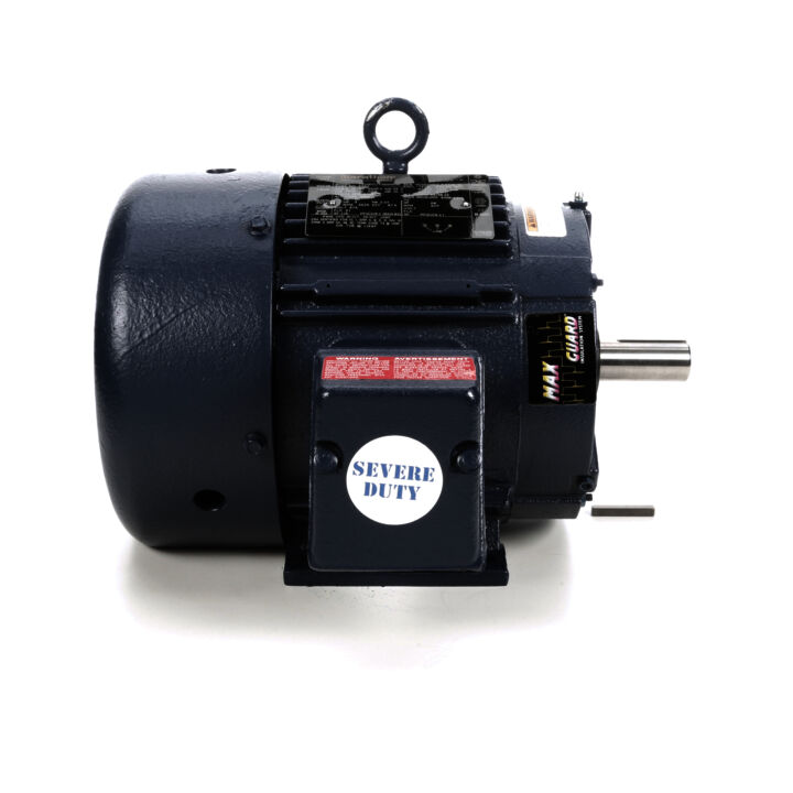 Severe Duty Motor, 3 HP, 3 Ph, 60 Hz, 575 V, 3600 RPM, 182T Frame, TEFC