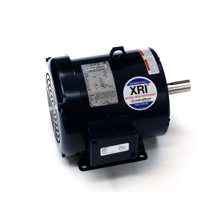 General Purpose Motor, 3 & 2 HP, 3 Ph, 60 & 50 Hz, 230/460 & 190/380 V, 3600 & 3000 RPM, 182T Frame, TEFC