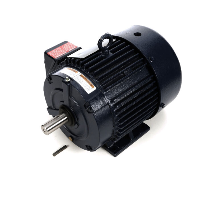 Severe Duty Motor, 3 HP, 3 Ph, 60 Hz, 575 V, 3600 RPM, 182T Frame, TEFC