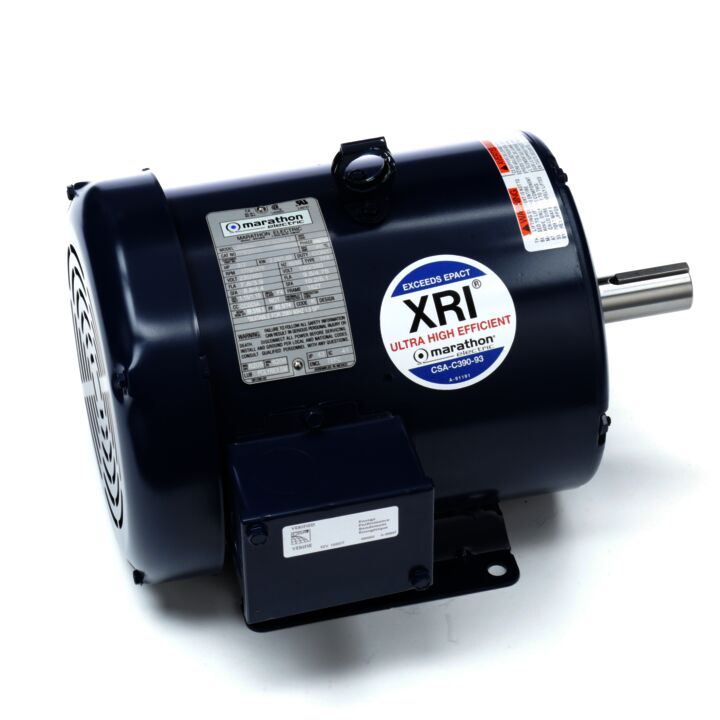 General Purpose Motor, 3 & 2 HP, 3 Ph, 60 & 50 Hz, 230/460 & 190/380 V, 1800 & 1500 RPM, 182T Frame, TEFC