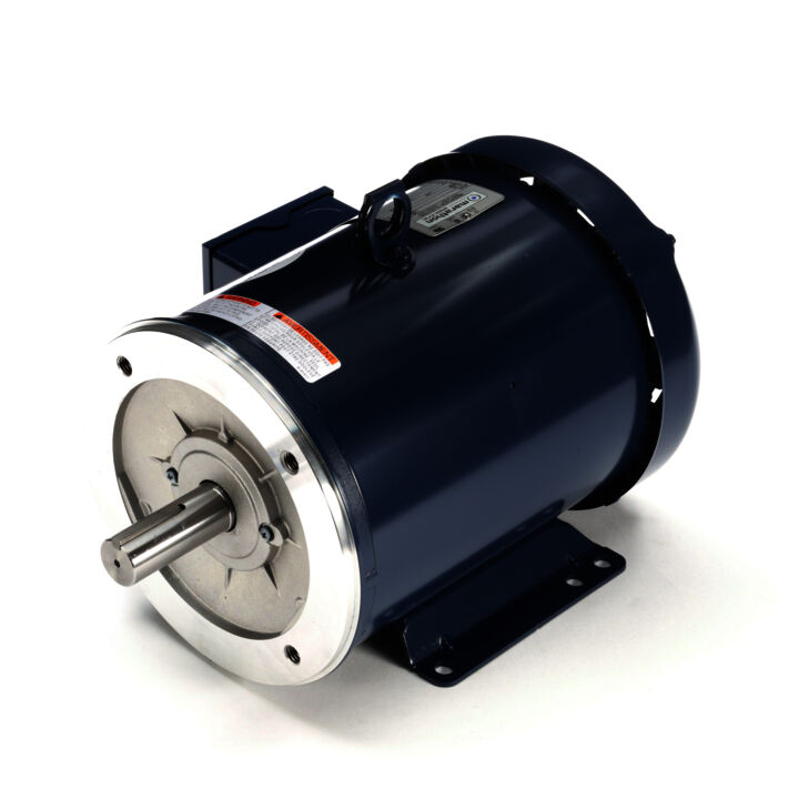 General Purpose Motor, 3 & 2 HP, 3 Ph, 60 & 50 Hz, 230/460 & 190/380 V, 3600 & 3000 RPM, 182TC Frame, TEFC