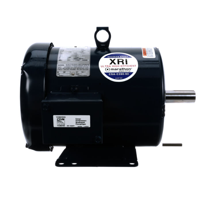 General Purpose Motor, 3 & 3 HP, 3 Ph, 60 & 50 Hz, 575 & 575 V, 3600 & 3000 RPM, 182T Frame, TEFC