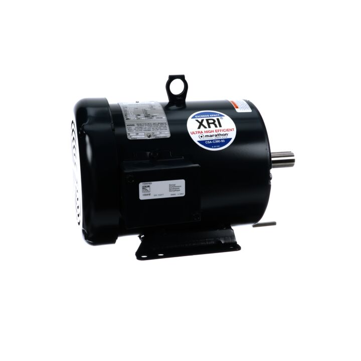 General Purpose Motor, 1.50 HP, 3 Ph, 60 Hz, 575 V, 1200 RPM, 182T Frame, TEFC