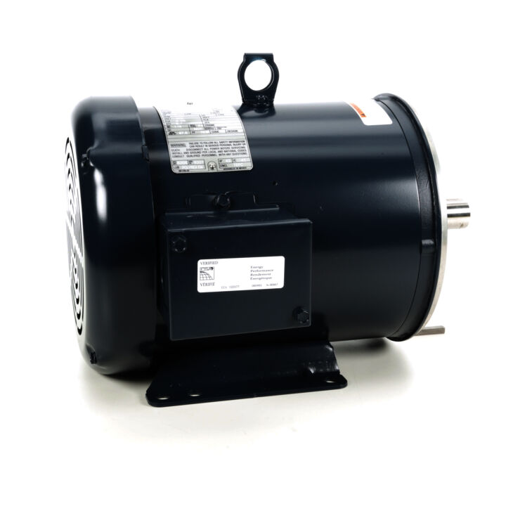 General Purpose Motor, 3 HP, 3 Ph, 60 Hz, 575 V, 1800 RPM, 182TC Frame, TEFC