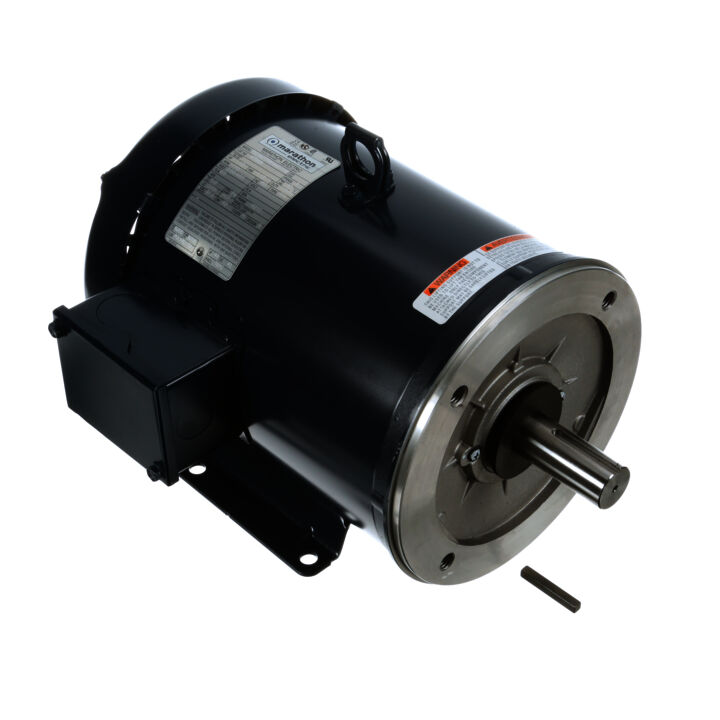 General Purpose Motor, 1.50 HP, 3 Ph, 60 Hz, 230/460 V, 1200 RPM, 182TC Frame, TEFC