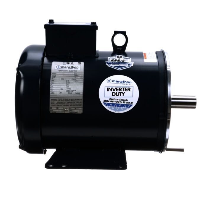 General Purpose Motor, 1.50 & 1.50 HP, 3 Ph, 60 & 50 Hz, 230/460 & 190/380 V, 1200 & 1000 RPM, 182TC Frame, TEFC