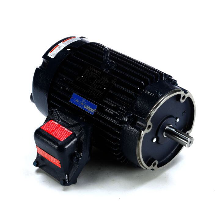 Explosion Proof Motor, 3 HP, 3 Ph, 60 Hz, 230/460 V, 3600 RPM, 182TC Frame, EPFC