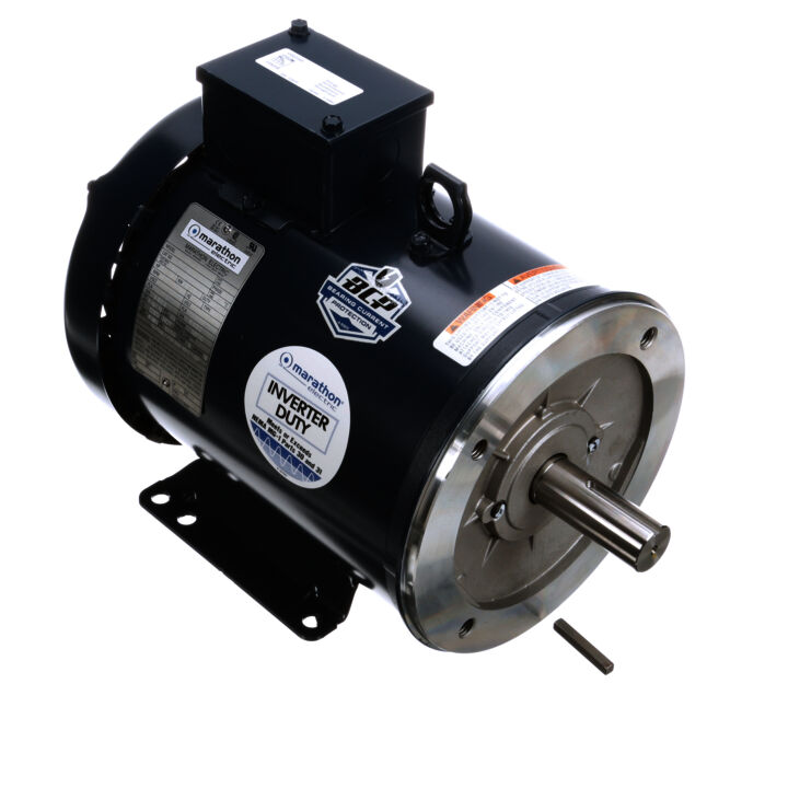 General Purpose Motor, 1.50 & 1.50 HP, 3 Ph, 60 & 50 Hz, 230/460 & 190/380 V, 1200 & 1000 RPM, 182TC Frame, TEFC