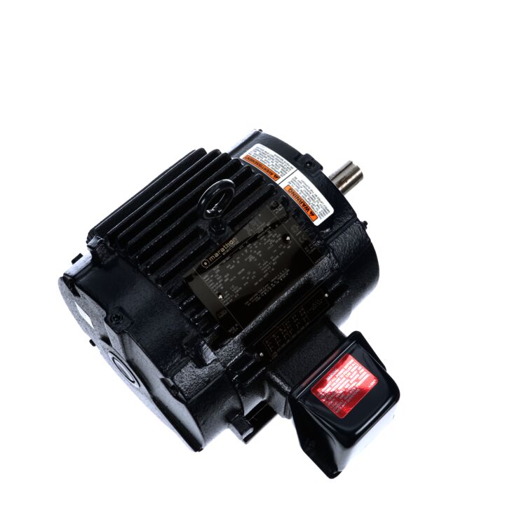 General Purpose Motor, 1.50 & 1 HP, 3 Ph, 60 & 50 Hz, 230/460 & 190/380 V, 1200 & 1000 RPM, 182T Frame, TENV