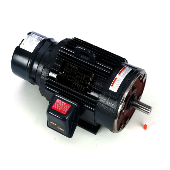 Brake Motor, 3 & 2 HP, 3 Ph, 60 & 50 Hz, 230/460 & 190/380 V, 1800 & 1500 RPM, 182TC Frame, TENV