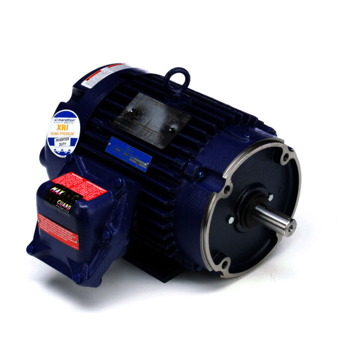 Explosion Proof Motor, 3 HP, 3 Ph, 60 Hz, 230/460 V, 1800 RPM, 182TC Frame, EPFC