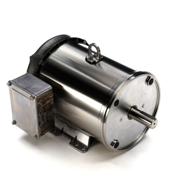 General Purpose Motor, 3 HP, 3 Ph, 60 Hz, 230/460 V, 1800 RPM, 182TC Frame, TEFC