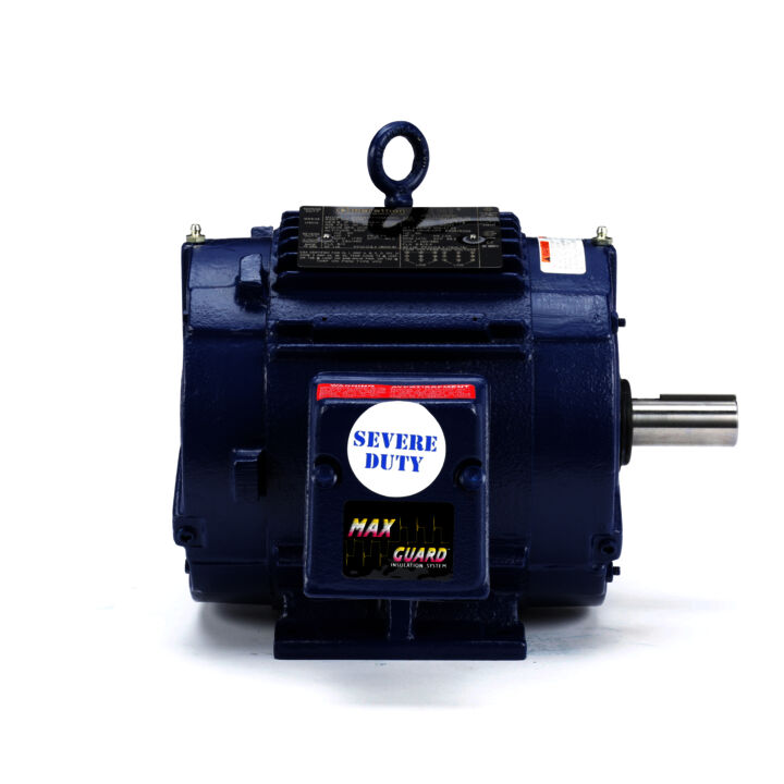 Severe Duty Motor, 3 & 2 HP, 3 Ph, 60 & 50 Hz, 230/460 & 190/380 V, 1800 & 1500 RPM, 182T Frame, TENV