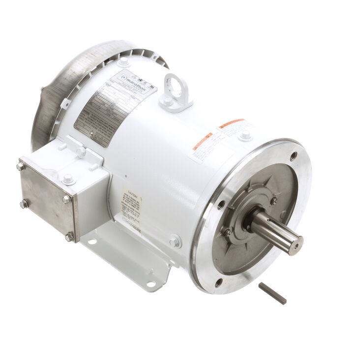 General Purpose Motor, 1.50 & 1 HP, 3 Ph, 60 & 50 Hz, 230/460 & 190/380 V, 1200 & 1000 RPM, 182TC Frame, TEFC